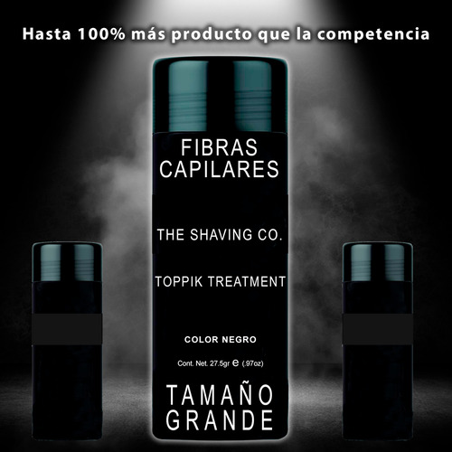 The Shaving Co Toppik Treatment Fibras Capilares Cafe Volume