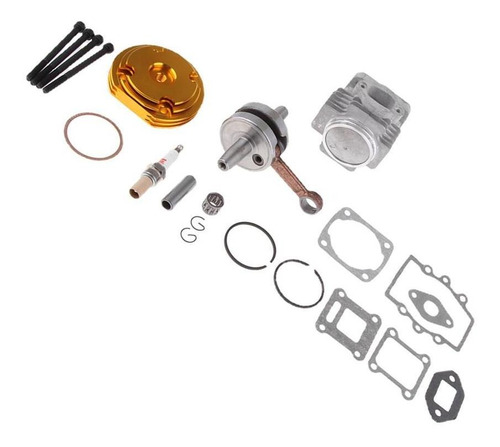 Kit Pistón Eje Cilindro Gran Diámetro Para Mini Dirt