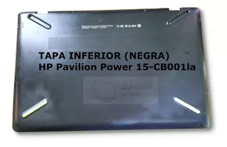 Tapa Inferior Notebook Hp Pavilion Power 15-cb001la