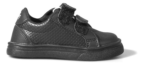 Zapatillas Upv Bauti Velcro Negro Niño