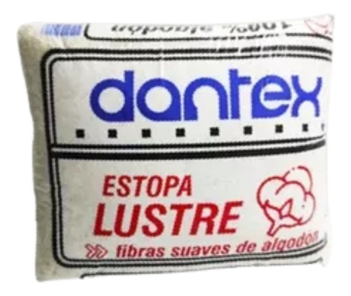 Estopa Blanca De Lustre 300g Dantex (x30 Unidades) Matezz