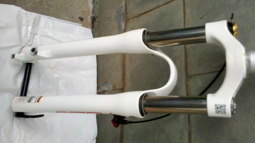 Suspensão Aro 29 Marzocchi M320 Branca 100mm Trava Guidon