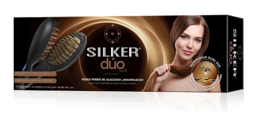 Cepillo Eléctrico Para Cabello Silker Duo. | Envío gratis
