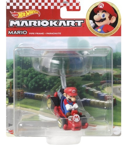 Carritos Hot Wheels Mario Kart Planeadores Mario Escala 1:64