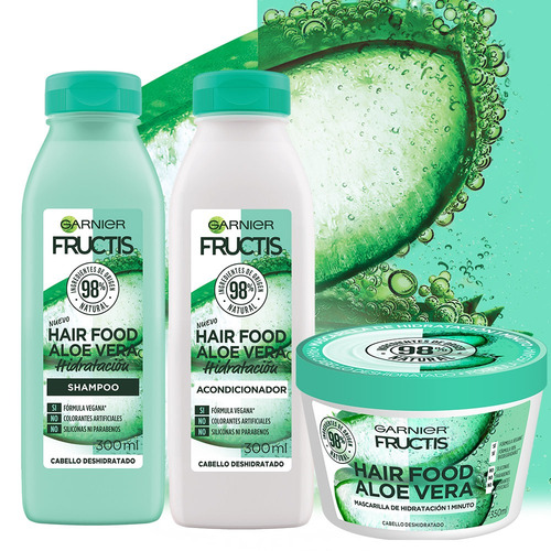 Imagen 5 de 6 de Acondicionador Hair Aloe Vera 300ml Fructis