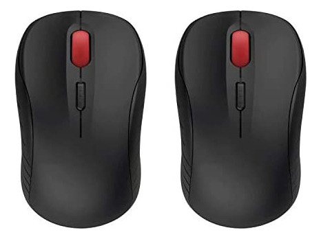 Mouse Soooo Inalambrico/negro 2 Und