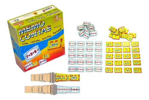 Jogo Educativo de Matemática e Pedagógico Joga Joga Tabuada