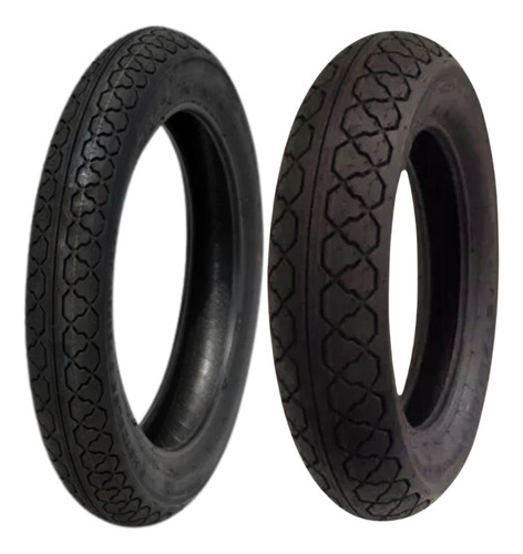 Par Pneu Me77 Metzeler 110/90-16 + 130/90-15 Moto