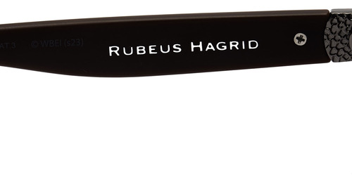 Óculos De Sol Masculino Harry Potter Rúbeo Hagrid Vermelho O