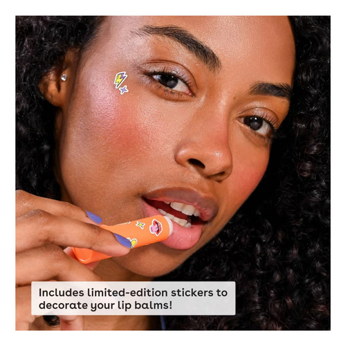 Eos, Bálsamo Labial En Barra Tropical Chiller - 0.56 Oz/4pk.