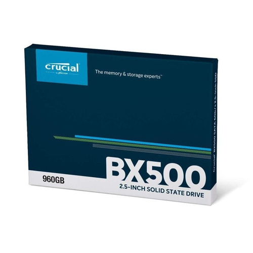 Disco Sólido Ssd 960gb Crucial Bx 500 540mbps 2.5 Full H4rd