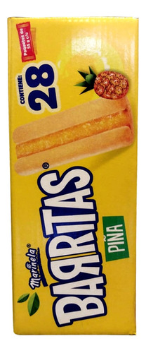 Barritas Marinela Piña Con 112 Pzas De 55 G C/u