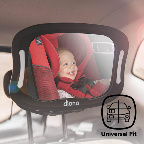 Diono Easy View Xxl Mirror De Automóvil Bebé Con Vista Extra