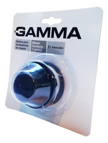 Carretel Para Bordeadora Electrica Tanza Gamma G3080ac Color Negro