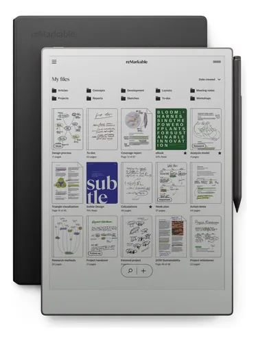 comprar Tablet De Papel Remarkable Paper Pro 11,8  Com Caneta Marker