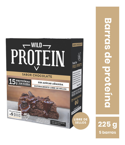 Wild Protein chocolate 5 unidades