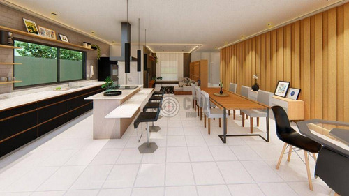 Imagem 4 de 11 de Casa Com 3 Dormitórios À Venda, 197 M² Por R$ 1.180.000,00 - Condomínio Horizontal Fechado Arco De Paris - Foz Do Iguaçu/pr - Ca0663
