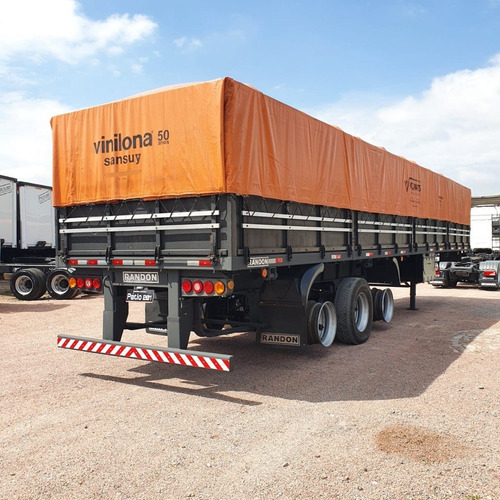 Imagem 1 de 15 de Carreta Graneleira Randon Com Pino De Container 12,4m 2008