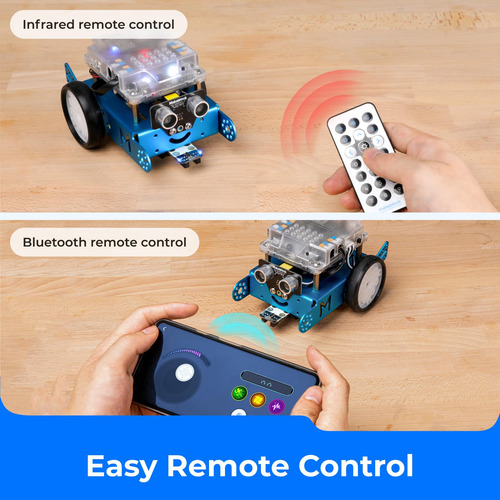 Robot Mbot Explorer Makeblock De Metal Para Armar Niños Personaje Color