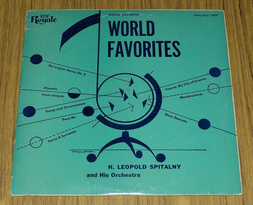 World Favorites H Leopold Spitalny Orchestra Lp Vinilo 10