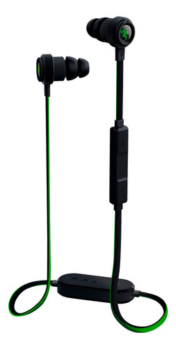Auriculares Bluetooth para juegos Razer Hammerhead, color: negro