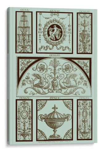 Canvas Lab Cuadro Panel Pergolesi En Celadon Iii 70x105
