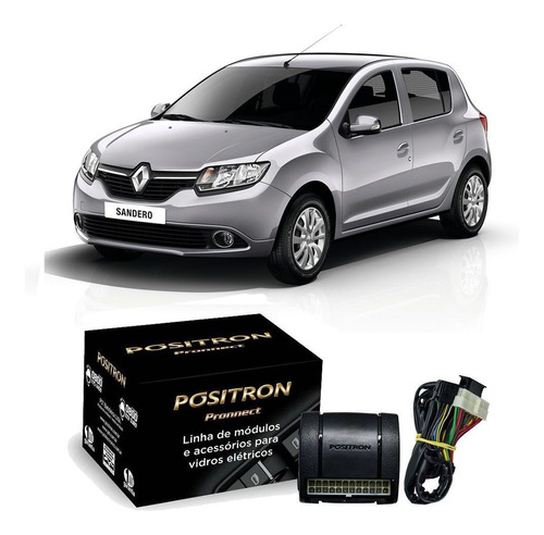 Módulo Vidro Renault Sandero 2015 2016 Antiesmagamento