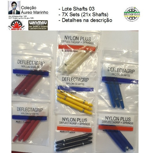 Cam22 7 Sets De Shafts (21 Hastes) Dardo -ver Descrição Lt03