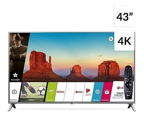 Televisor LG Smart Tv Led Ultra Hd 4k 43 (envió Gratis Rm)