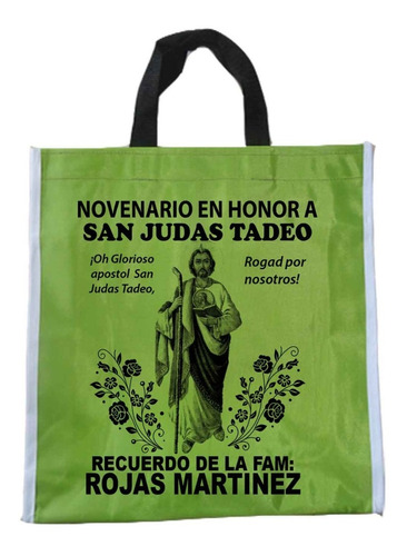 15 Bolsa Compras Morral  San Judas Judas Tadeo