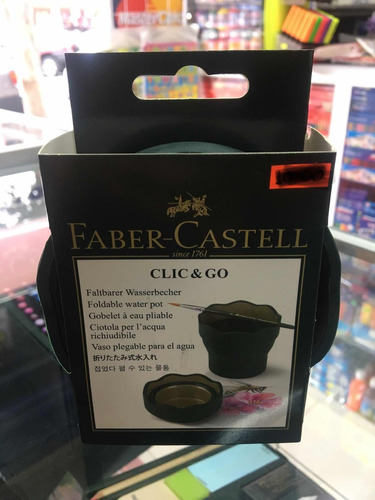 Vaso Plegable Para Agua Faber Castell