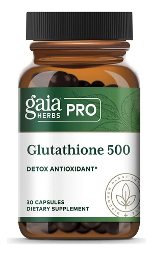 Glutation 500 Mg Gaia Herbs - Uni - Unidad a $13880