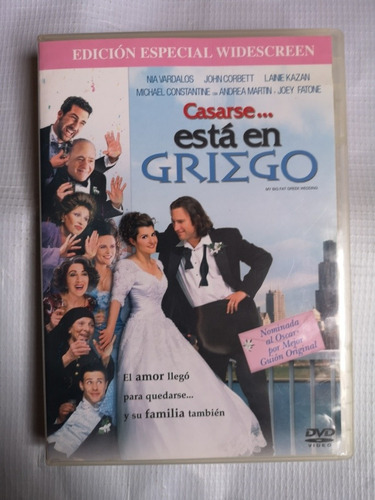 Casarse Esta En Griego Película Dvd Original Comedia 