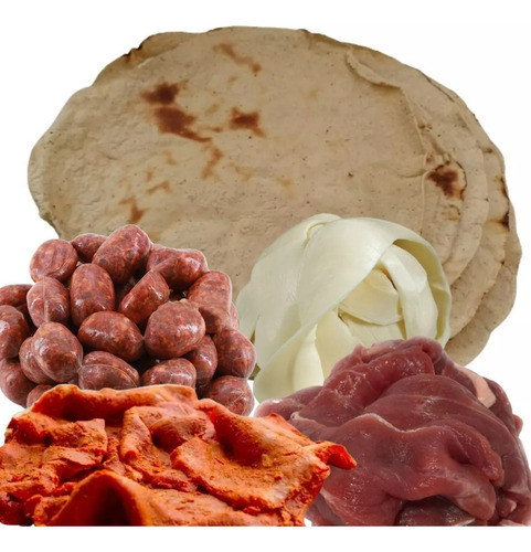 20 Tlayudas 1kg Quesillo 1/2kg Tasajo Cecina Chorizo Asiento