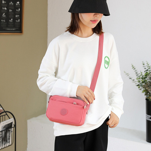 De Bolsa Minibolso Nylon Con Bandolera Hombro El Dama