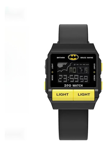 Reloj Electrónico Batman Ligero E Impermeable Para Jóvenes