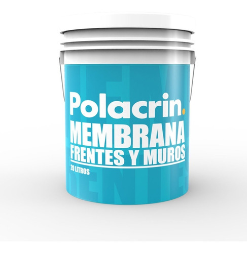 Polacrin Membrana Frentes Y Muros Blanco X4lts