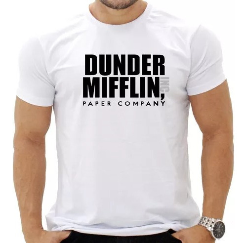 Camiseta Poliéster Unissex Dunder Mifflin