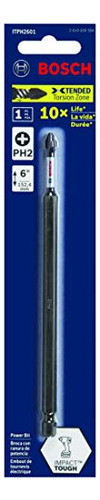 Bosch Itph2601 6 In., Puntas De Destornillador Resistentes
