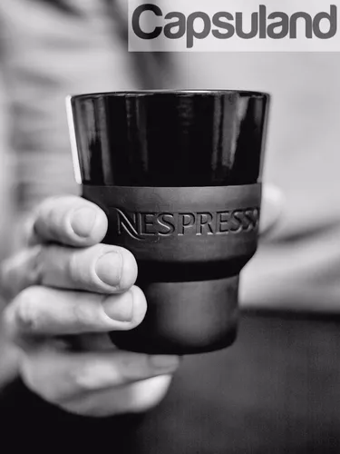 Nuevas! Set 2 Tazas Espresso Nespresso Touch Negras! Local!