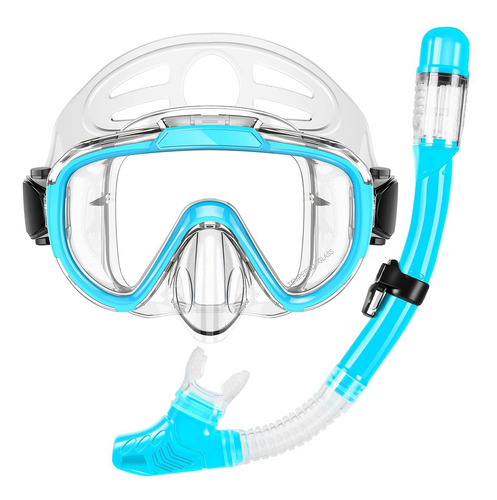 Snorkel Set, Zipoute Snorkel Dry Top Snorkeling Gear For Adu