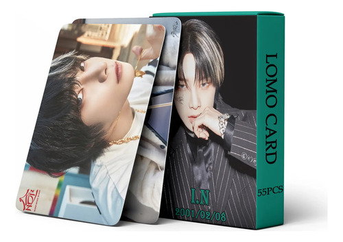 55 Photocards Stray Kids - I.n Edition