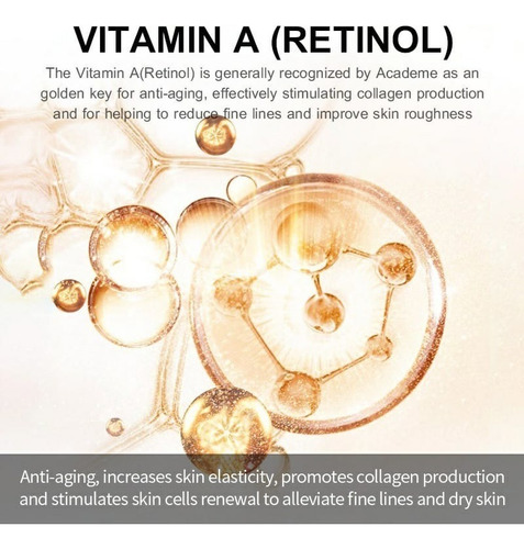 Creme Retinol Remove Rugas Linhas Finas Clareamento