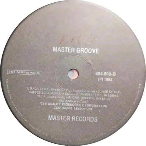 Ultimate Breaks & Beats Vinil 1994 - D.j. Adilson & Dj Cuca