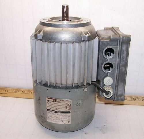 Lenze Gear Motor 1/2 Hp 1700 Rpm 240 Vac 1/2  Shaft B7kc Ssv