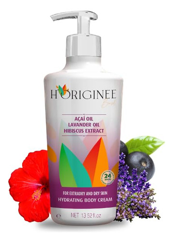 Açaí Oil Crema Corporal Hidratante - Vegano - Antienvejec.