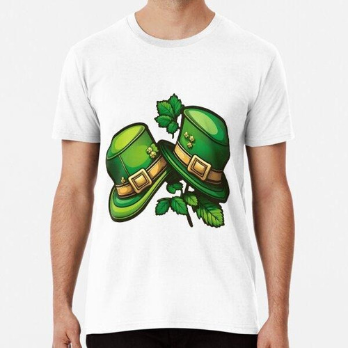 Remera Sombreros De Duende Verde Algodon Premium 