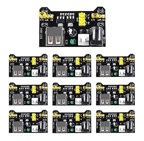 Módulo De Fuente De Alimentación Aoicrie 10pcs 3.3v 5v Para 