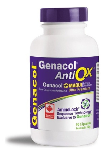 Colágeno Genacol Antiox Maqui