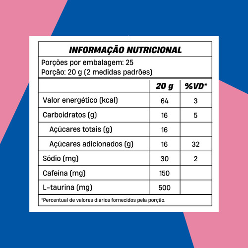 Pre Treino Exquenta Sabor Pink Lemonade 500g +Mu